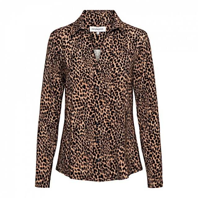 &Co Woman Blouse vayen animal black multi Vayen Animal - Black multi large