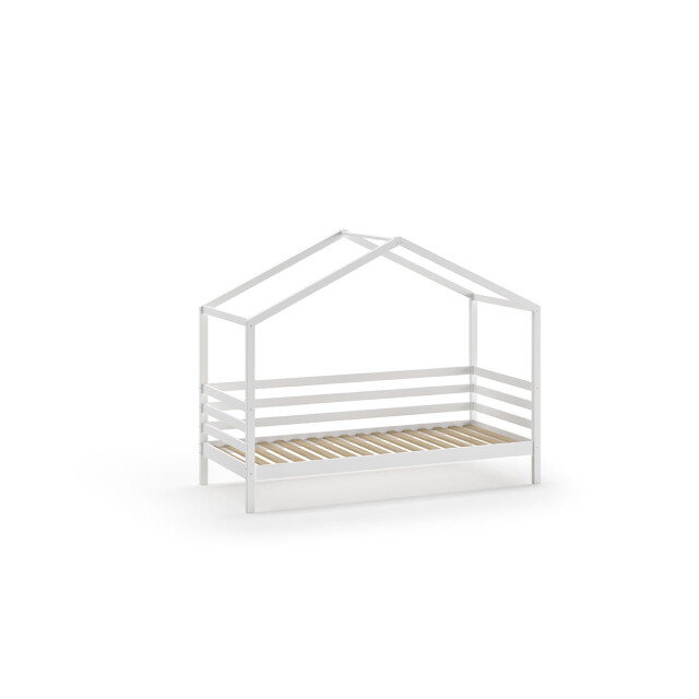 Lucevi huisbed 90x200cm en rolbed hout - 210x96x170cm 3011465 large