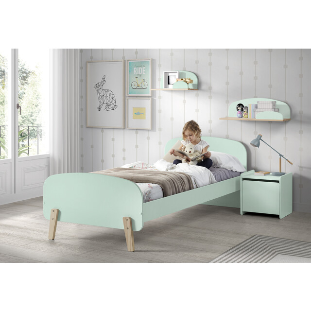 Lucevi kiddy bed 90 x 200 cm mint green kiddy nachttafel mint green kiddy 3012513 large