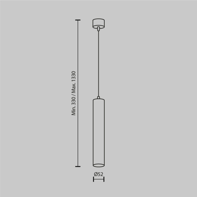 Technical Maytoni hanglamp focus led - Ø5,2 3014637 large