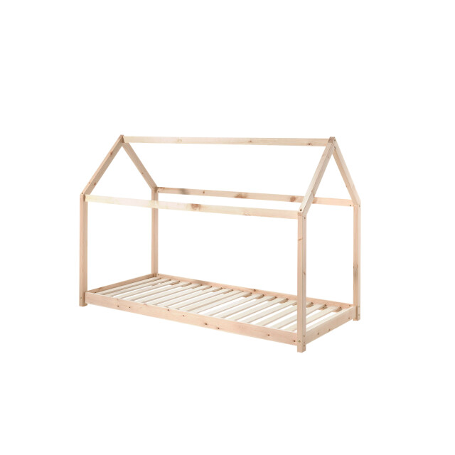 Lucevi cabane bed 90 x 200 cm natuur matras basic cool 90 x 200 x 10 cm 3012473 large