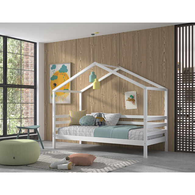 Lucevi pl huisbed 90x200 cm hout - 210x96x170cm 3011432 large