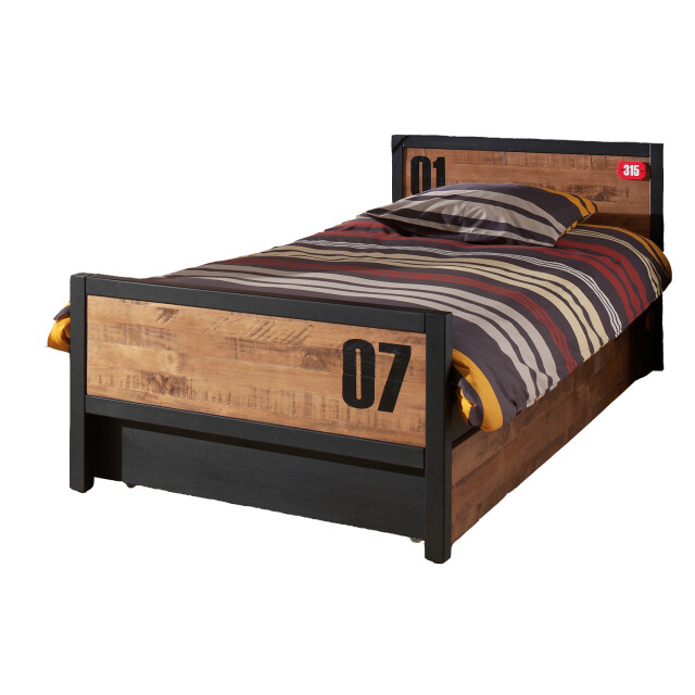 Lucevi alex bed + lattenbodem + rolbed - 90x200 cm 3012457 large