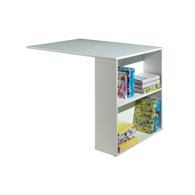 Lucevi pino halfhoogslaper h115cm met ladder 90 x 200 cm pino bureau voor 3012319 large