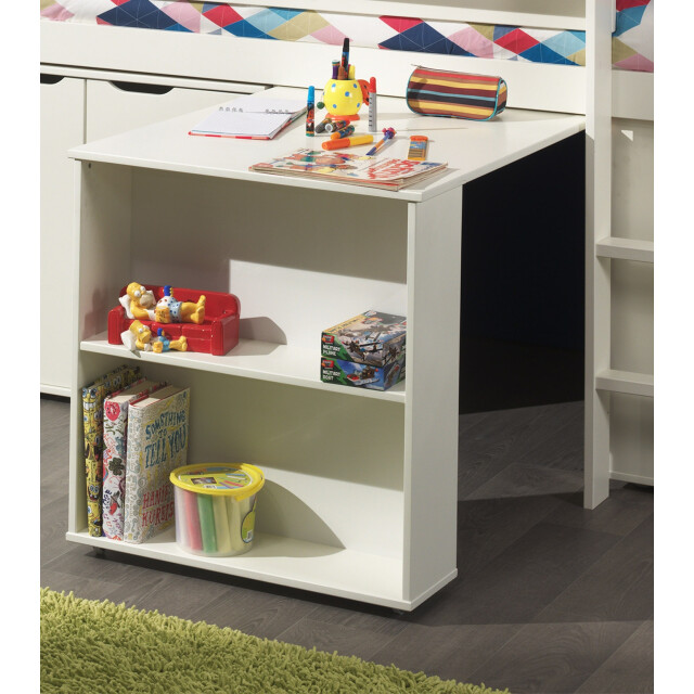 Lucevi pino halfhoogslaper h115cm met ladder 90 x 200 cm pino bureau voor 3012319 large