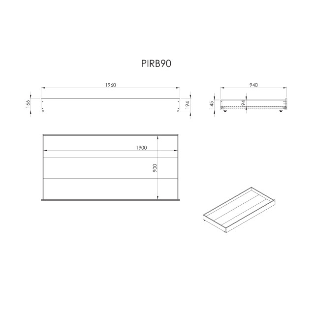 Lucevi pino rolbed 90x200cm - 3012004 large