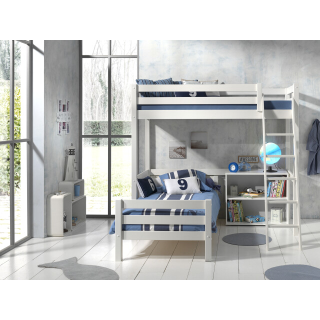 Lucevi pino mezzanine bed 90 x 200 cm pino bed 90 x 200 cm pino 3011976 large
