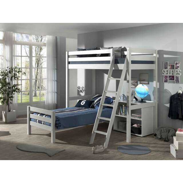 Lucevi pino mezzanine bed 90 x 200 cm pino bed 90 x 200 cm pino 3011976 large