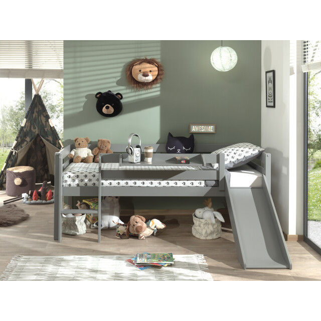 Lucevi pino halfhoogslaper h85cm met glijbaan 90 x 200 cm pino 3012179 large