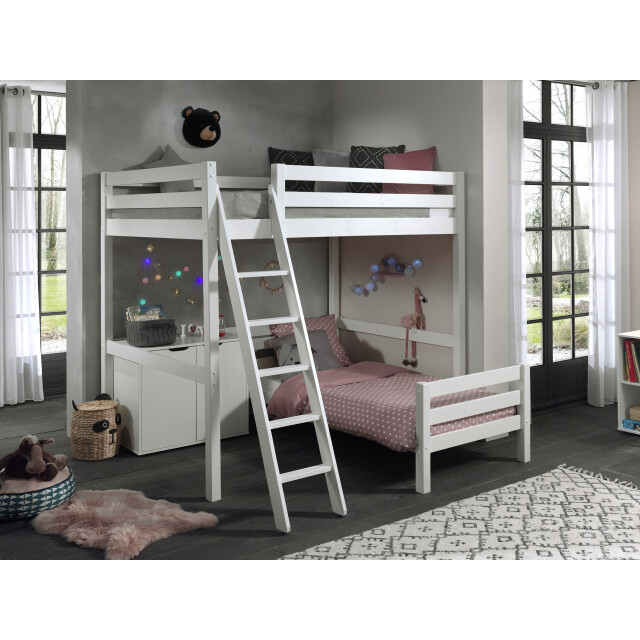 Lucevi pino mezzanine bed 140 x 200 cm pino bed 90 x 200 cm pino 3011981 large