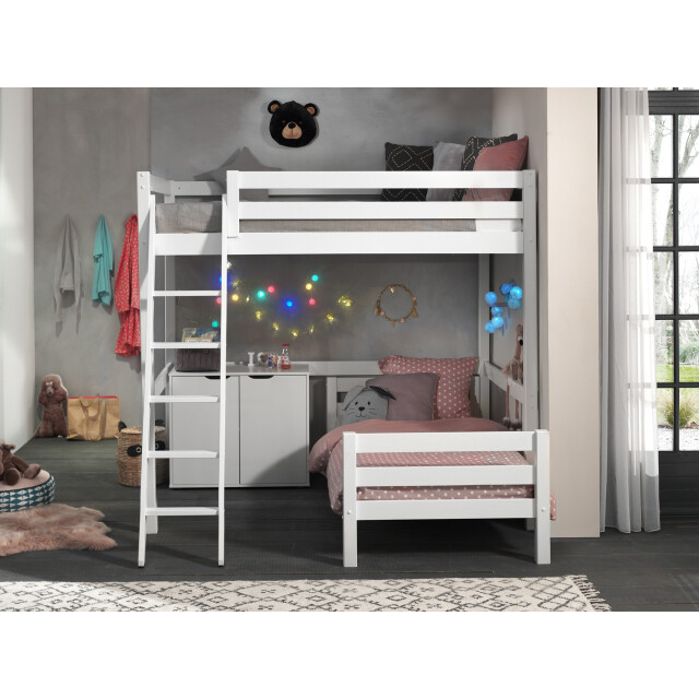 Lucevi pino mezzanine bed 140 x 200 cm pino bed 90 x 200 cm pino 3011981 large