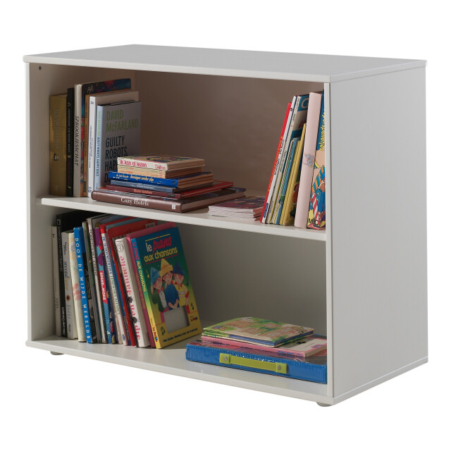 Lucevi pino mezzanine bed 90 x 200 cm pino boekenkast voor halfhoogslaper 3011972 large