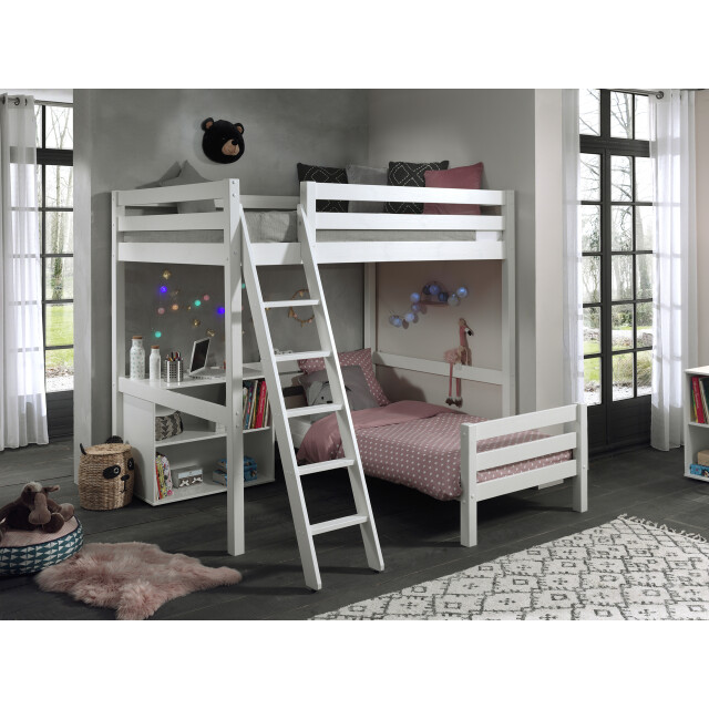 Lucevi pino mezzanine bed 140 x 200 cm pino bed 90 x 200 cm pino 3011980 large