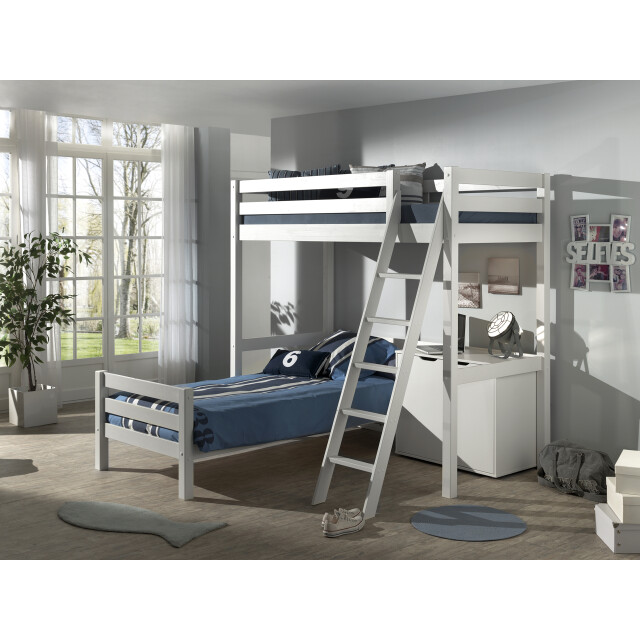 Lucevi pino mezzanine bed 90 x 200 cm pino bed 90 x 200 cm pino 3011977 large