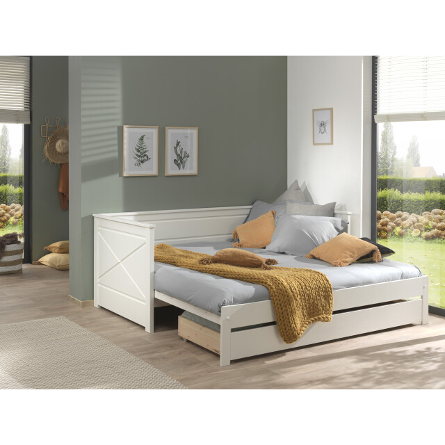 Lucevi pino 93 uitschuif-kajuitbed 90 x 200 cm pino scott lade voor 3012198 large