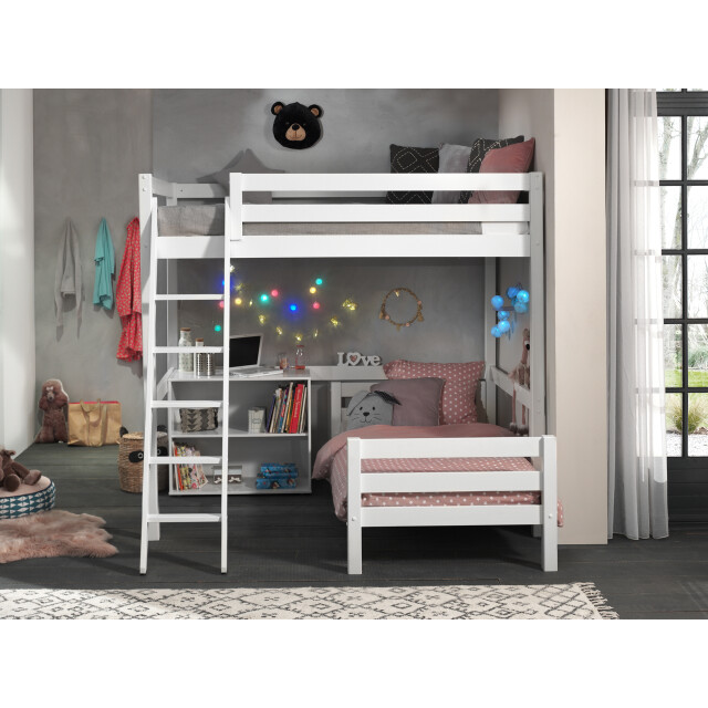 Lucevi pino mezzanine bed 140 x 200 cm pino bed 90 x 200 cm pino 3011980 large