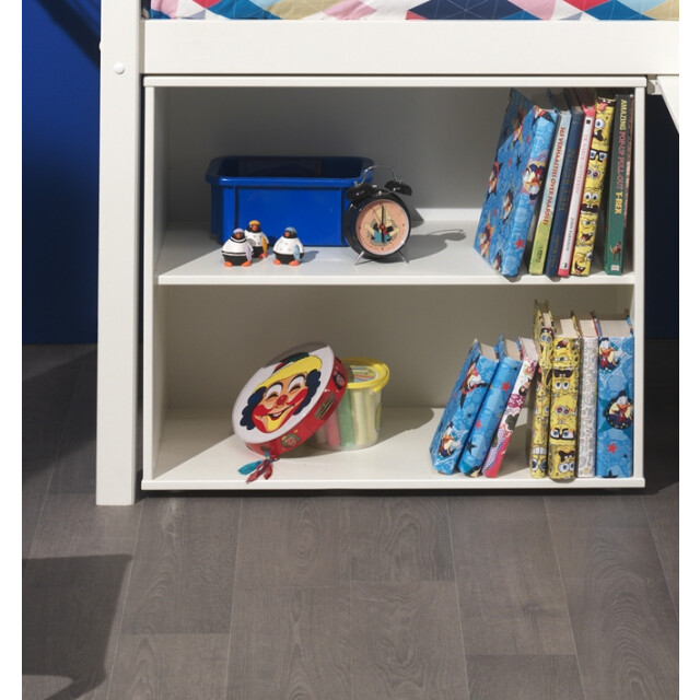 Lucevi pino halfhoogslaper h115cm met ladder 90 x 200 cm pino bureau voor 3012319 large