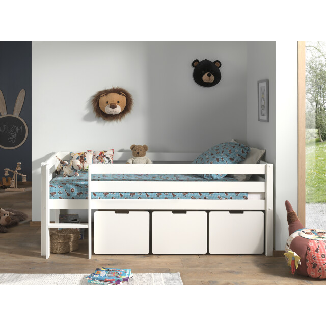 Lucevi pino set van 3 lades voor halfhoogslaper - 3012168 large