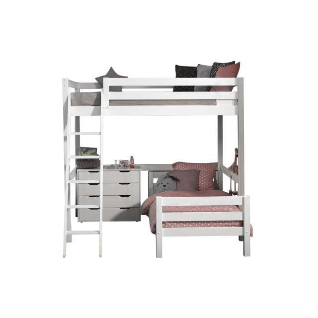 Lucevi pino mezzanine bed 140 x 200 cm pino bed 90 x 200 cm pino 3011982 large