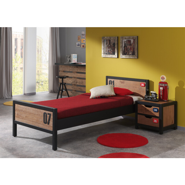 Lucevi alex bed + nachtkastje - 90x200 cm 3012450 large
