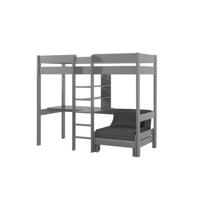 Lucevi pino hoogslaper + bureau + fauteuil 90x200 cm - 3012002 large