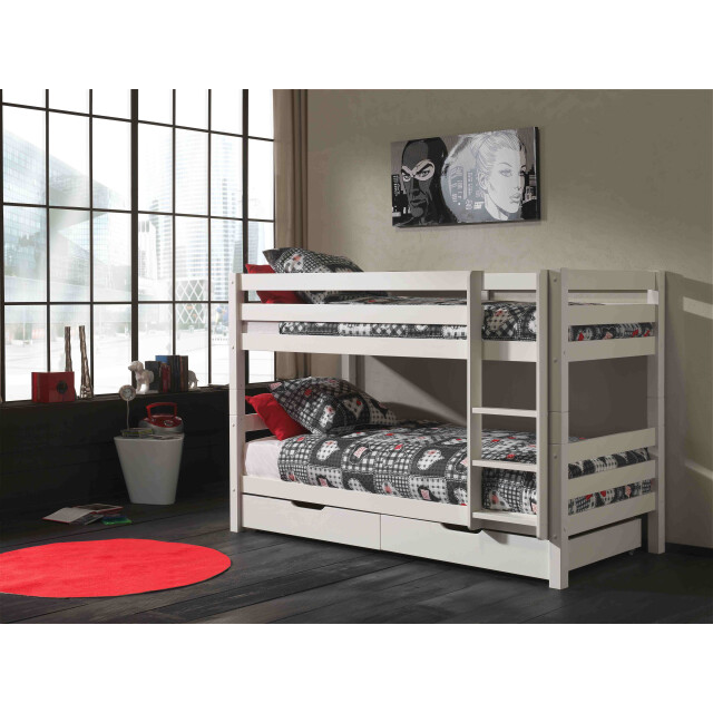 Lucevi pino stapelbed h140cm 90 x 200 cm pino 2 lades 3012283 large
