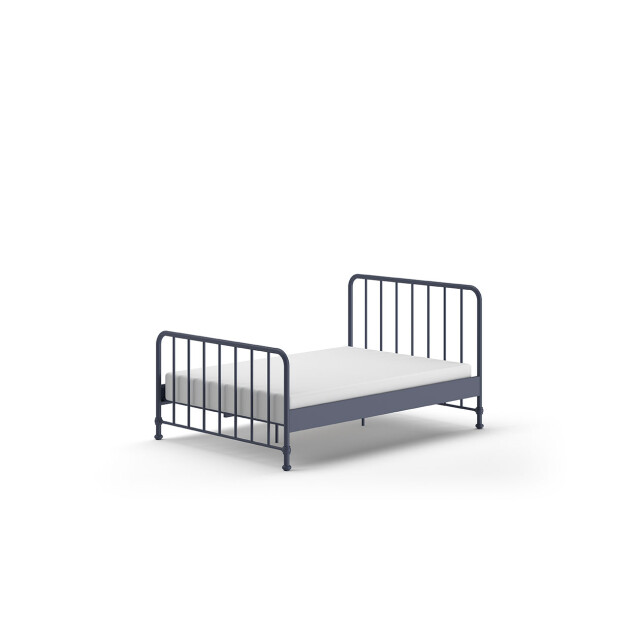 Lucevi bronxx bed 140x200cm blue denim 3012567 large