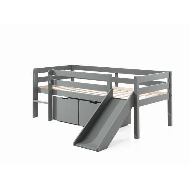 Lucevi pino halfhoogslaper h85cm met glijbaan 90 x 200 cm pino set van 2 3012185 large