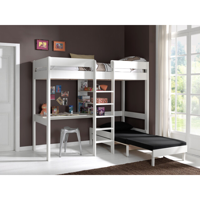 Lucevi pino hoogslaper + bureau + fauteuil 90x200 cm - 3012307 large