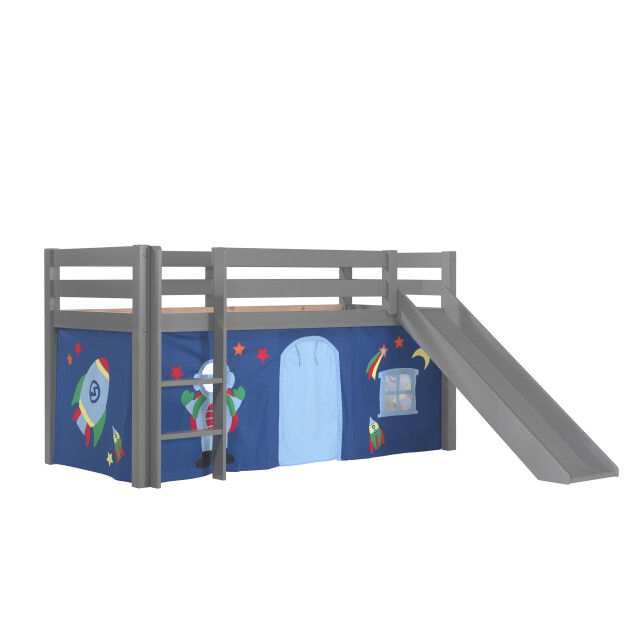 Lucevi pino halfhoogslaper h115cm met glijbaan 90 x 200 cm astro 3011930 large