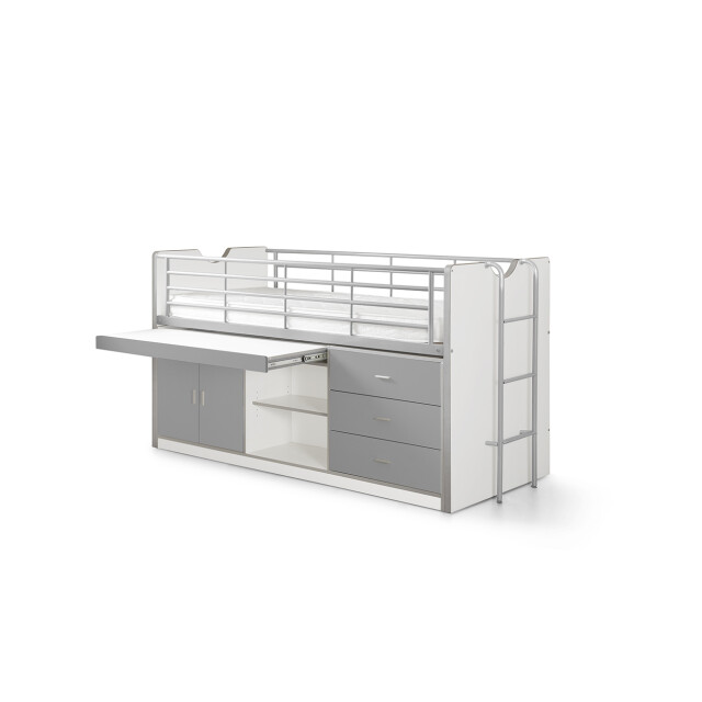 Lucevi bonny 95 halfhoogslaper 90x200cm zilver 3012430 large