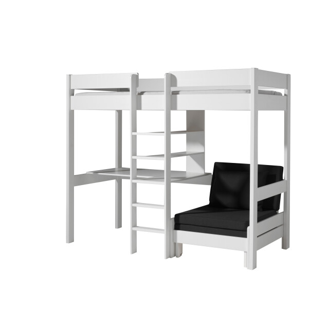 Lucevi pino hoogslaper + bureau + fauteuil 90x200 cm - 3012307 large