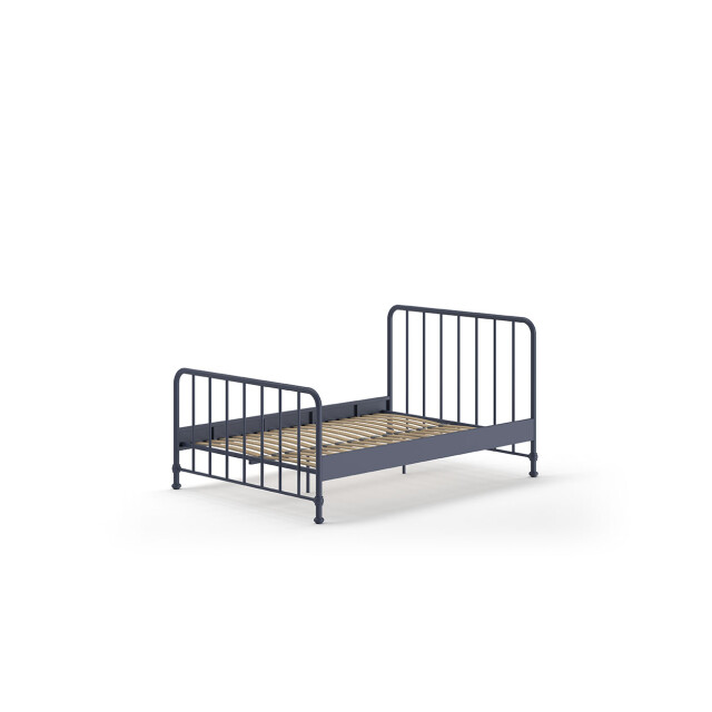 Lucevi bronxx bed 140x200cm blue denim 3012567 large