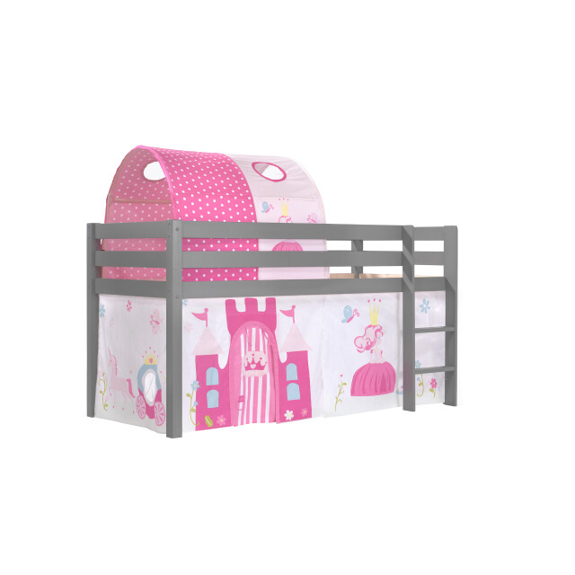 Lucevi pino halfhoogslaper h115cm met ladder 90 x 200 cm princess 3011949 large