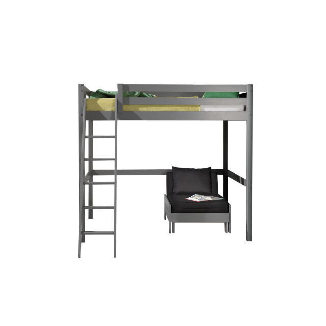 Lucevi pino mezzanine bed 140 x 200 cm pino mezzanine bed met zetelbed 3011970 large