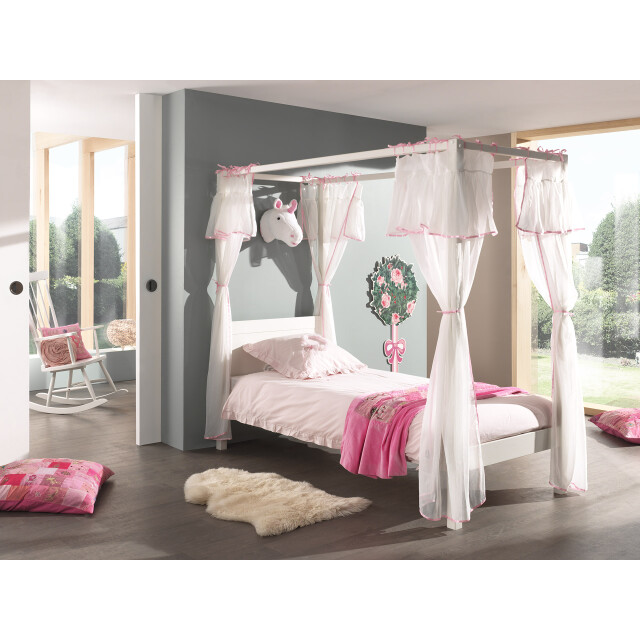 Lucevi pino hemelbed 90 x 200 cm amori textielset voor bed amhb9014 3012613 large
