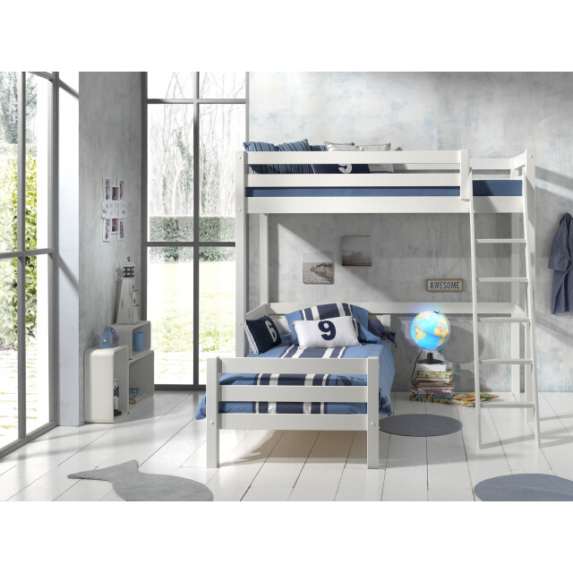 Lucevi pino mezzanine bed 90 x 200 cm pino bed 90 x 200 cm 3011975 large