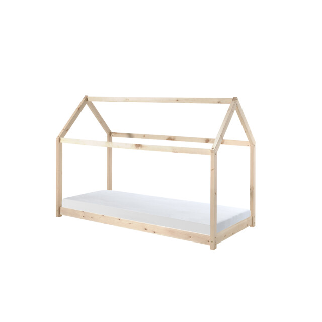 Lucevi cabane bed 90 x 200 cm natuur matras basic cool 90 x 200 x 10 cm 3012473 large
