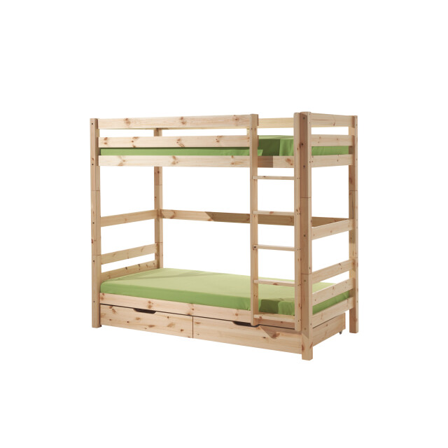 Lucevi pino stapelbed h180cm 90 x 200 cm natuur pino 2 lades natuur 3012278 large