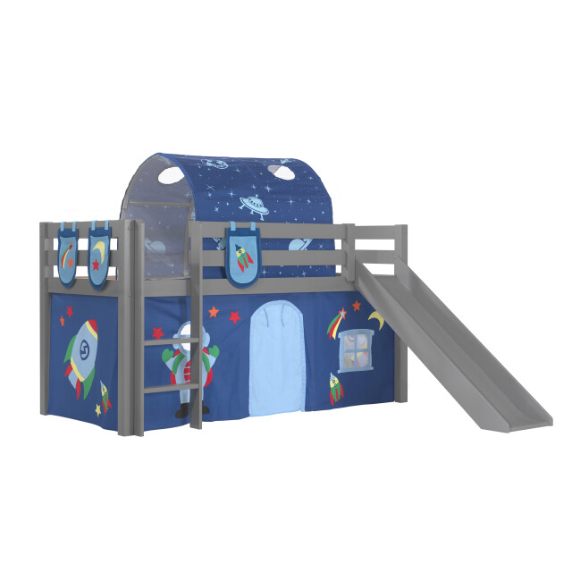 Lucevi pino halfhoogslaper h115cm met glijbaan 90 x 200 cm astro 3011933 large