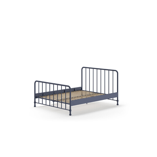 Lucevi bronxx bed 160x200cm blue denim 3012571 large