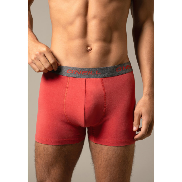 O'Neill Heren boxershorts trunks rood/grijs/zwart 3-pack 900113-7017 large