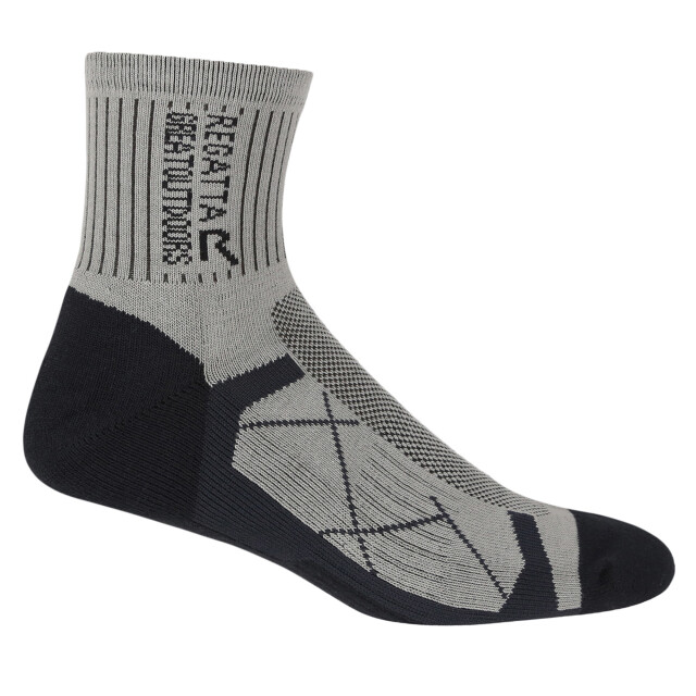 Regatta Heren actieve outdoor sokken (set van 2) UTRG10497_navydarksteel large