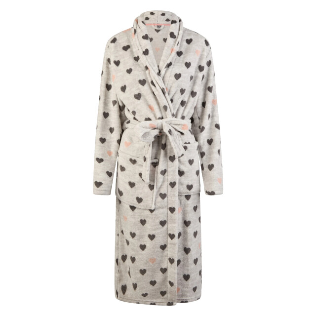 By Louise Fleece badjas dames hartjes BL-402-02 large