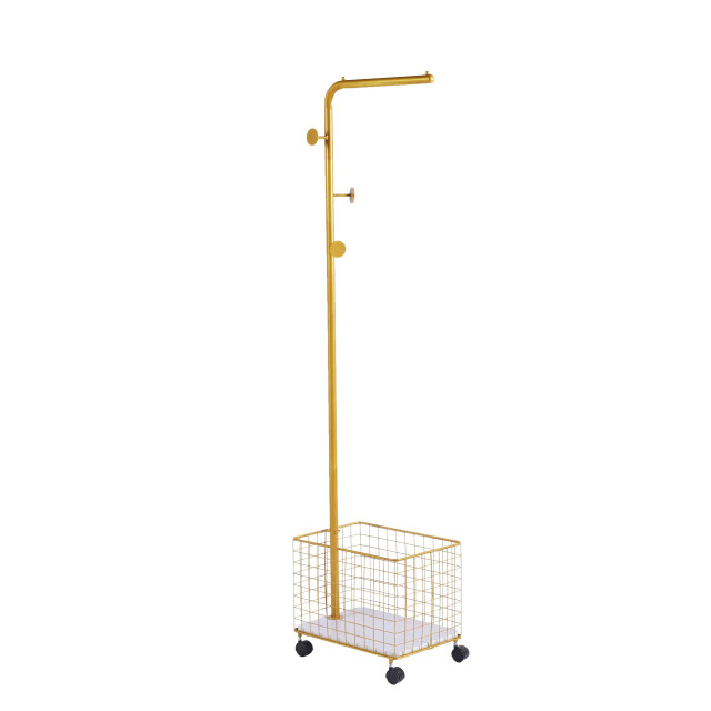 Furnilux Metalen kapstok met opbergmand 3015330 large