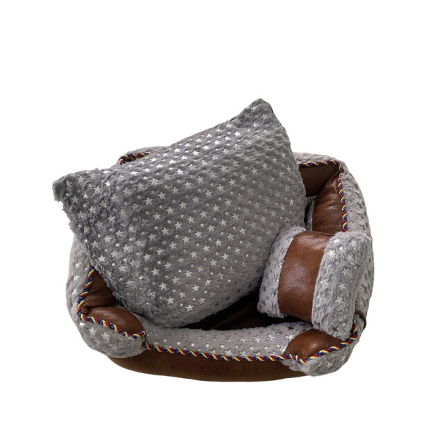 Furnilux Hondenbed, hondenmand, honden sofa, warme hondenslaapplaats, hondenmatras 3015100 large