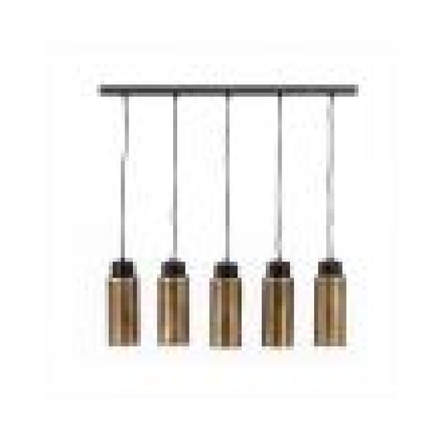 Furnilux hanglamp mir 5 lampen goud 3015128 large