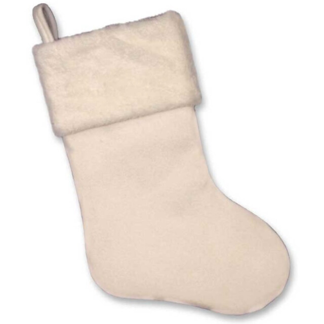 Unique Living | white christmas sock white 3014205 large