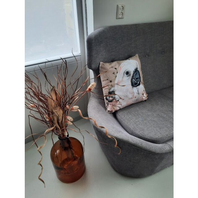 Furnilux set van 2 sierkussens- papagaai sjakie 3015143 large