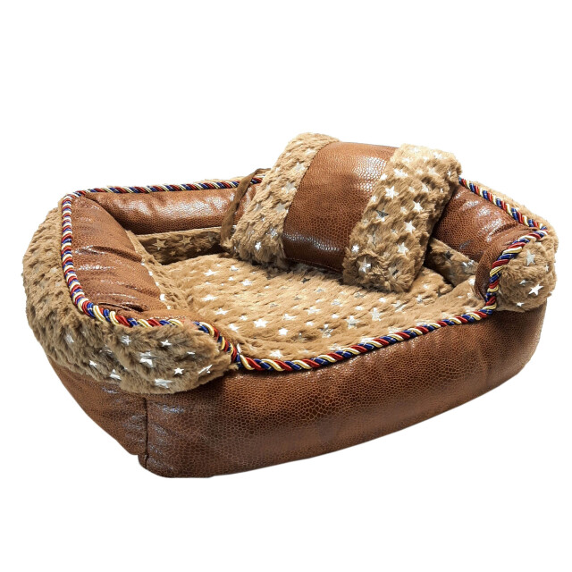 Furnilux Hondenbed, hondenmand, honden sofa, warme hondenslaapplaats, hondenmatras 3015303 large